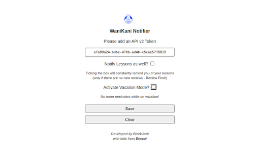 WaniKani Notifier