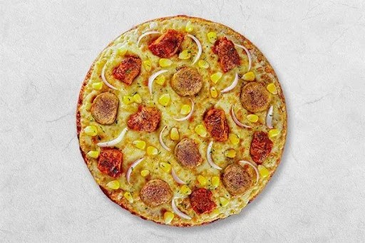 Double Chicken Feast Regular Pizza (Serves 1)