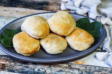 Steak -n-Cheese Stuffed Biscuits