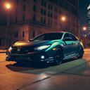 Honda Civic - Dark Theme