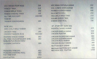 Hotel Aryan menu 5