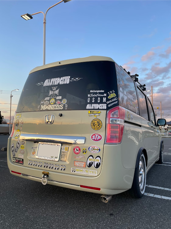 ステップワゴンのUSDM・MOON EYES・ステップワゴンカスタム・半顔ショット・DIYに関するカスタム事例の投稿画像8枚目