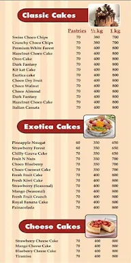 Occasion Cake Shop menu 2