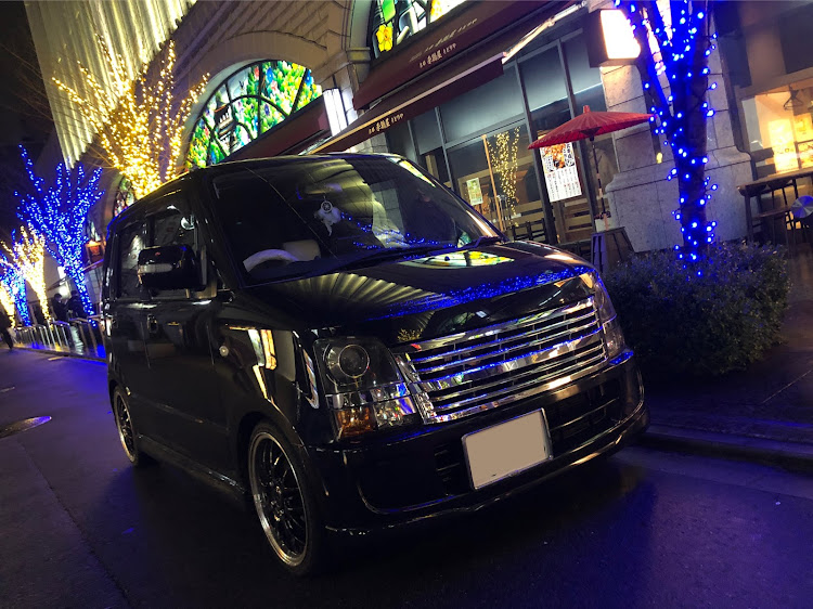 AZ-ワゴンの京都タワーの下・思い出日記に関するカスタム事例の投稿画像1枚目
