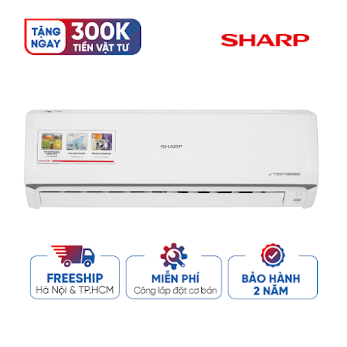 Máy lạnh Sharp Inverter 1 HP AH-X10ZEW