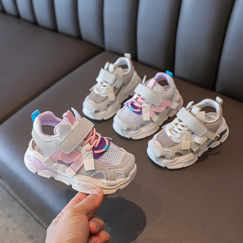 Zomer Kinder Sportsandalen met Mesh Ademend Ideaal voor Strand en Water Activiteiten Comfortabele en Lichte Schoenen voor Actieve Kinderen