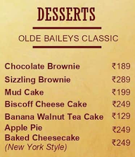 Olde Baileys menu 7