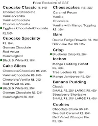 Magnolia Bakery menu 3