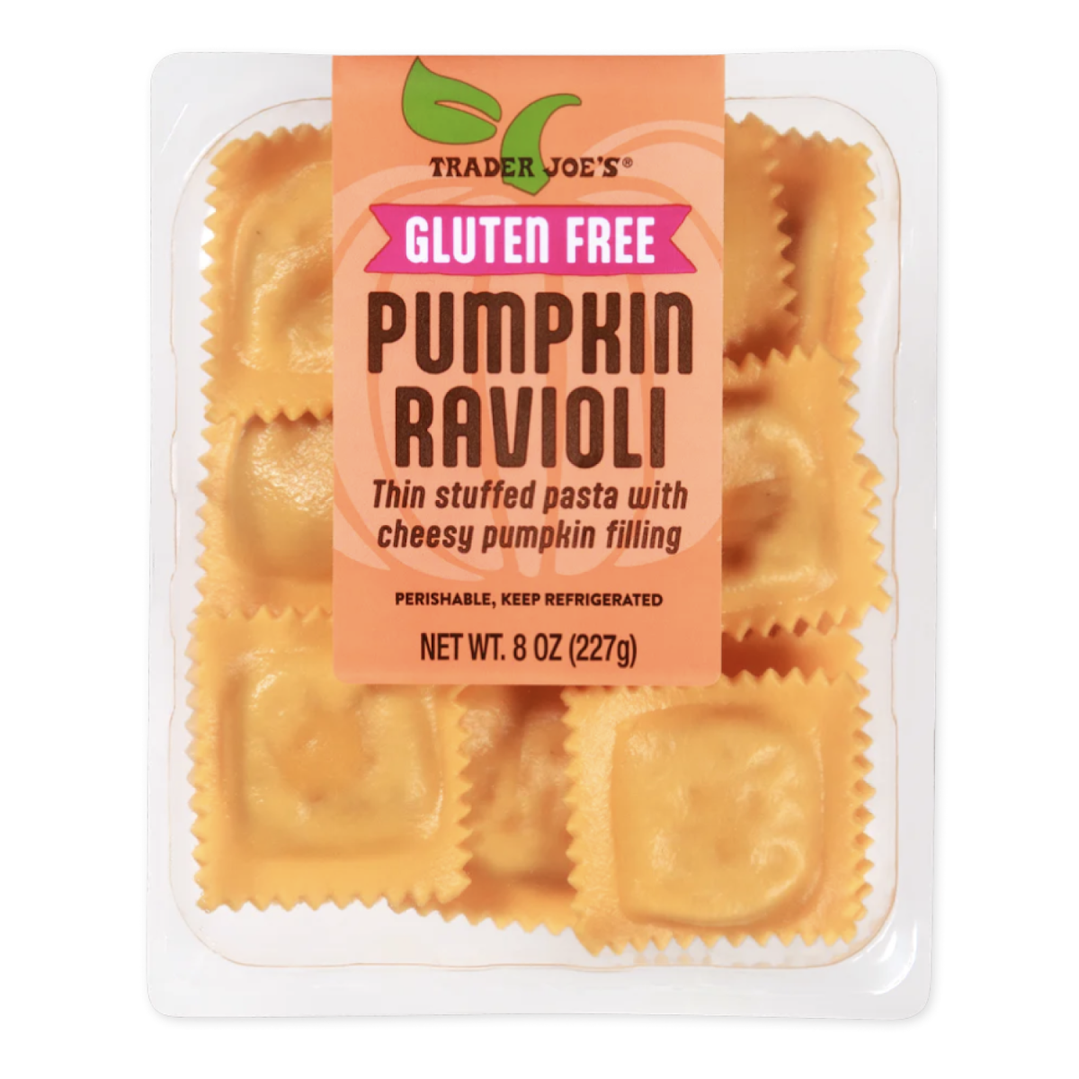 Gluten Free Pumpkin Ravioli