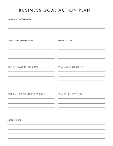 Free Business Plan Template - Customize with PicMonkey