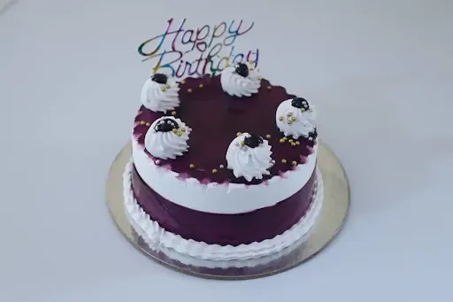 Blueberry Cake [500 Grams] With Black Forest Cake [500 Grams]