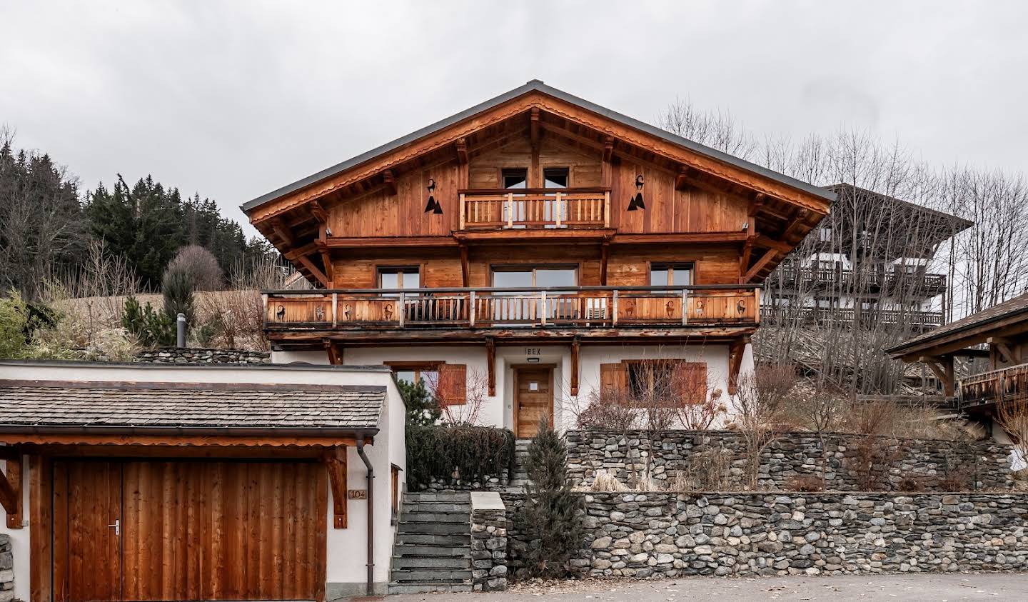 Chalet avec vue panoramique et terrasse Saint-Gervais-les-Bains