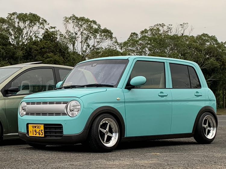 アルトラパンのいつも👍にコメントありがとうございます・西九州連合 car club 和楽・フォロワーさんとの交流✌️・HE33S改・スタンスネーション山口に関するカスタム事例の投稿画像3枚目