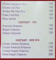 C. K. Mega Hot Food menu 6