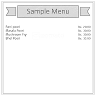 Paani Puri Shop (Muthumani Staal) menu 1