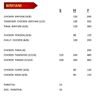 Tandoori Captain menu 2