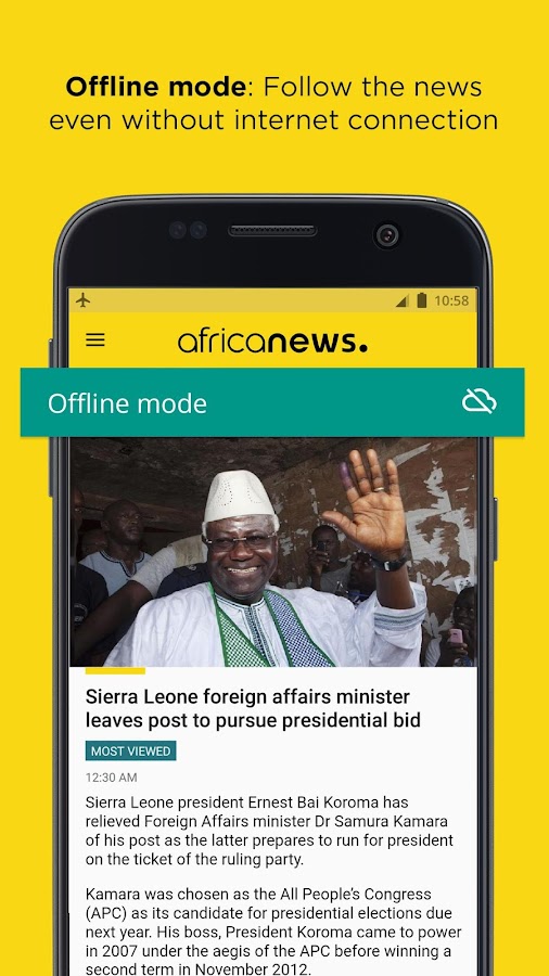 Africanews Daily & Breaking News in Africa Android Apps on Google Play