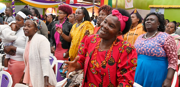 Worshippers at Revival Sanctuary of Glory in Riruta Satellite, Dagoretti South, on October 22, 2023