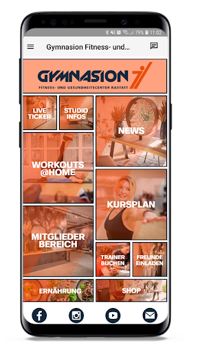 Screenshot Gymnasion Rastatt