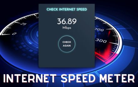 Internet Speed Meter for Pc, Windows and Mac (Easy Use) small promo image