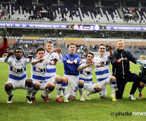 Vanhaezebrouck pleziert zijn spelers na stuntzege in het Park