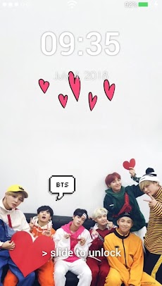 Btsロック画面 Androidアプリ Applion