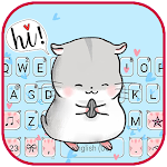 Cover Image of ดาวน์โหลด Cute Hamster Keyboard Background 1.0 APK