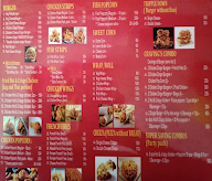 Craving's Mania menu 1