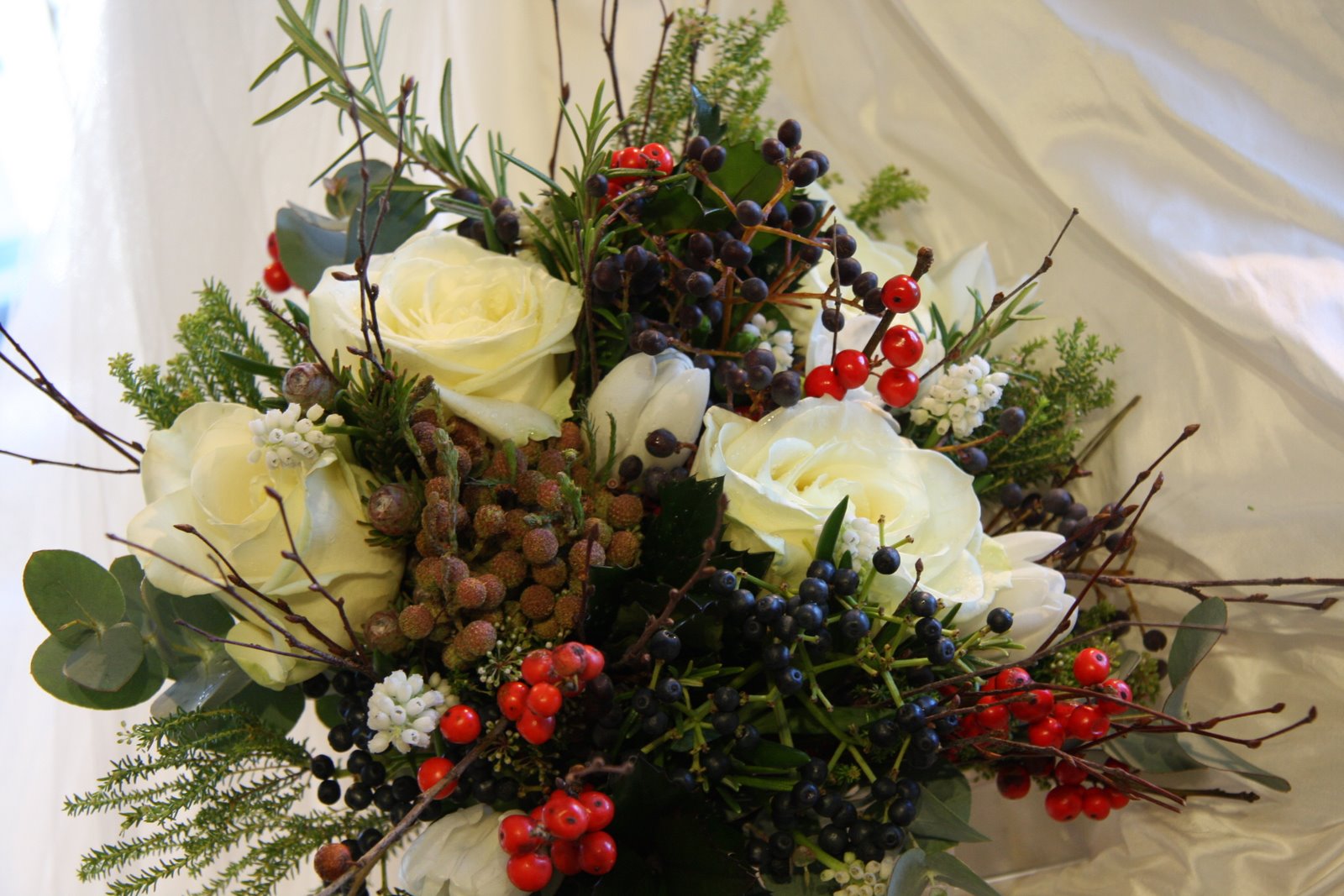 Christmas Wedding Bouquet