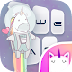 Download Unicorn Spaceman Keyboard Theme for Girls For PC Windows and Mac 1.0