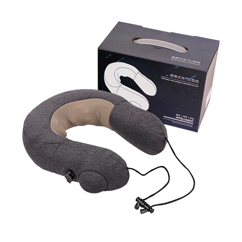 Coussin de massage compact et portable pour voiture et voyages. Profitez de massages relaxants en déplacement, idéal pour la détente et soulager les tensions.