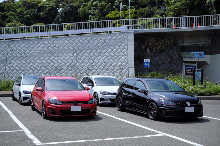 ゴルフGTIのGWの思い出・ツーリング・同世代ツーリング・横浜ベイブリッジ・大黒PAに関するカスタム事例の投稿画像3枚目