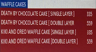 The Big Fat Waffles menu 3