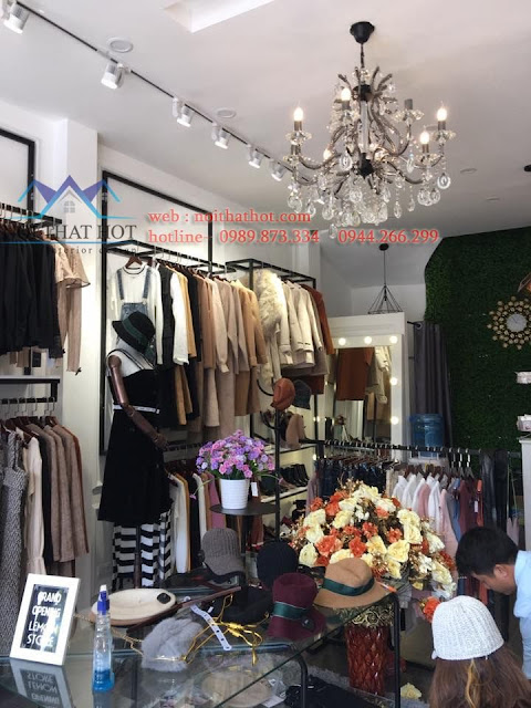 thiết kế shop thời trang nữ