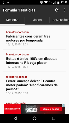 Formula 1 Notícias