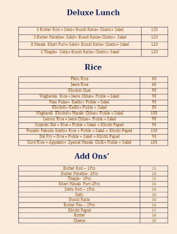 Chai Aur Charcha menu 