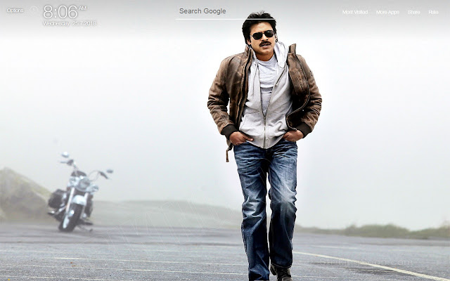 Pawan Kalyan Images FullHD New Tab Wallpapers