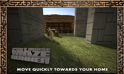 Pony Horse Maze Run Simulator
