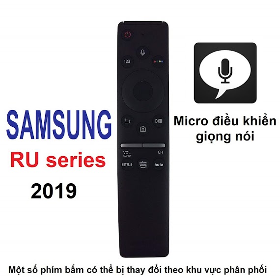 Remote Điêu Khiên Tivi Samsung Smart Dong Ru (One Remote - Micro Điêu Khiên Giong Noi)