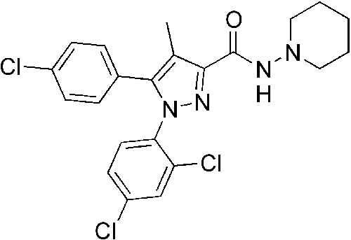 Rimonabant structure