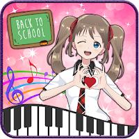 Manga Piano School Tiles Anime : Love Heart Girls