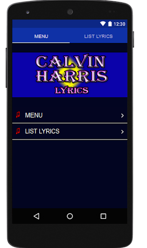 CALVIN HARRIS TOP LYRICS