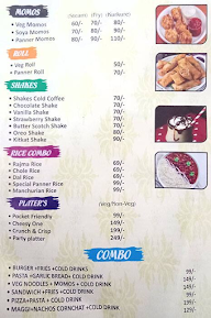 Burgir hut menu 3