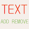 Item logo image for Add Remove Delete Text Tools