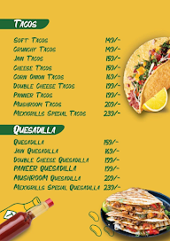 Mexigrills menu 1