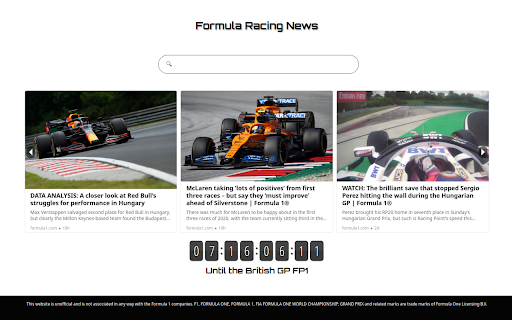 Formula Racing News