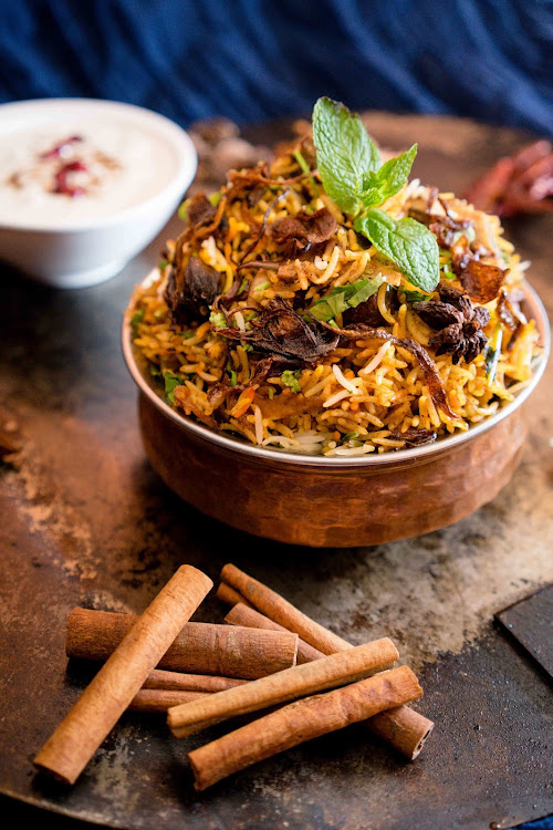 Biriyani is mostly made from Indian spices