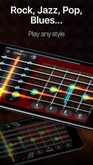 Guitar - play music games, pro tabs and chords! screenshot 2