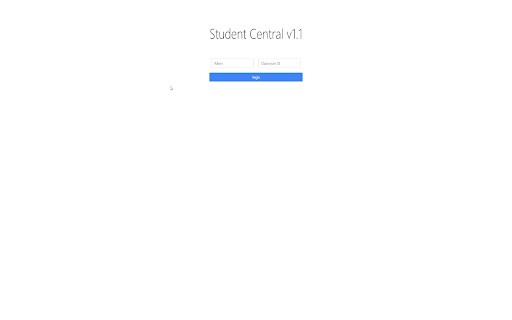 Student Central Helper Tool