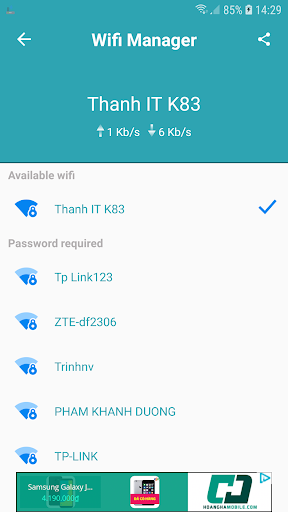 Wifi Manager, Detect Who Use My WiFi？